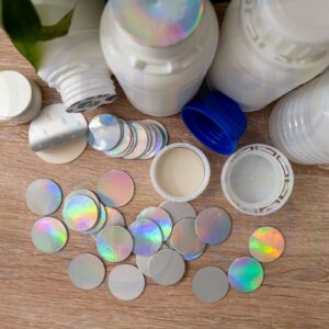 Seal 7 màu ánh kim tăng giá trị sản phẩm và được in hướng dẫn sử dụng an toàn.